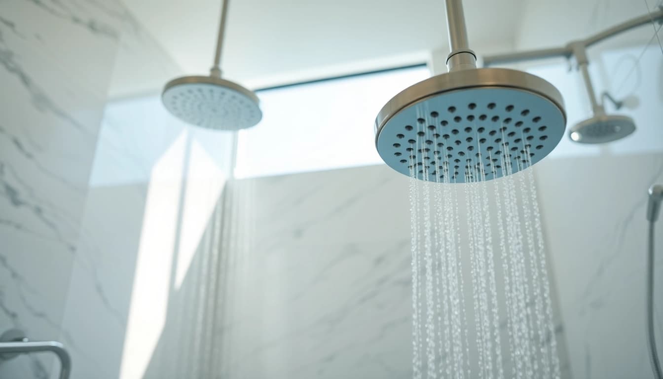 Experience luxurious elegance with beautifully designed elegant showers au in a modern setting.