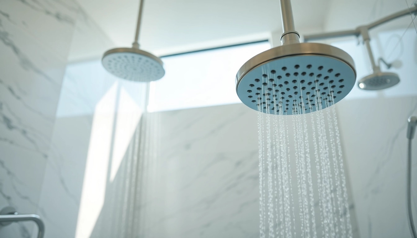 Experience luxurious elegance with beautifully designed elegant showers au in a modern setting.