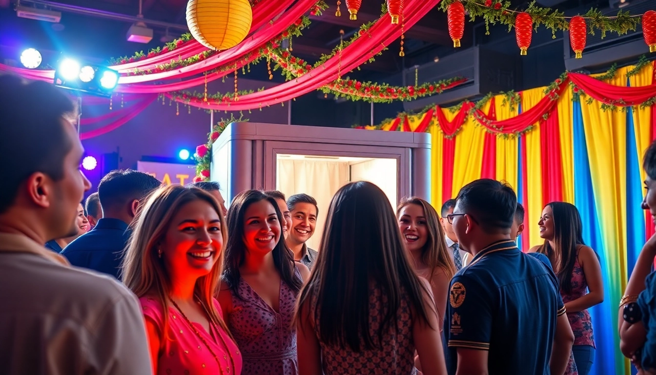 Celebrate memorable moments with a vibrant photo booth rental at your event.