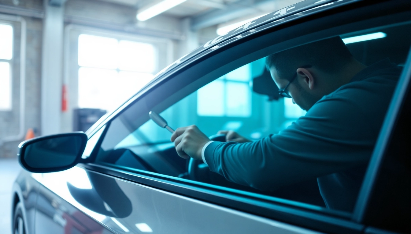 Apply window tint Chattanooga to enhance vehicle aesthetics and UV protection.