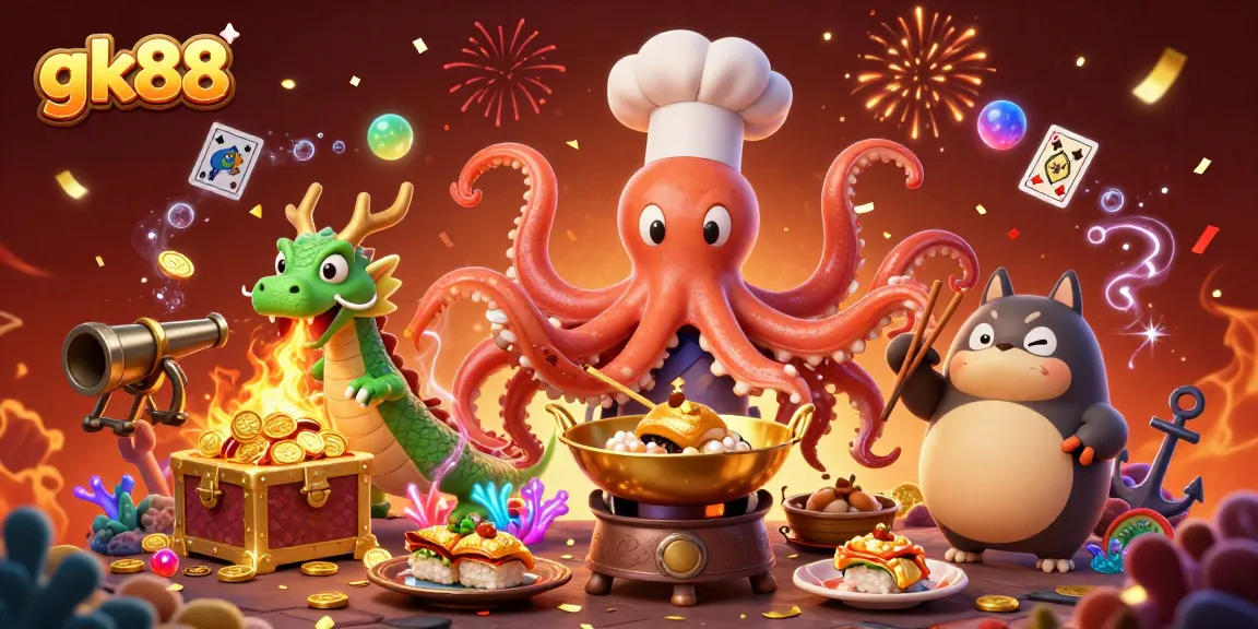 Experience the vibrant gk88 casino scene with dynamic characters and immersive gameplay elements.