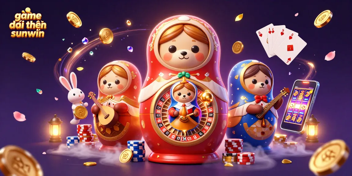 Experience the excitement of game bài đổi thưởng sunwin with vibrant casino elements.