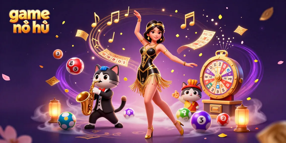 Spin the game nổ hũ for big wins with vibrant lottery elements and dynamic casino effects.