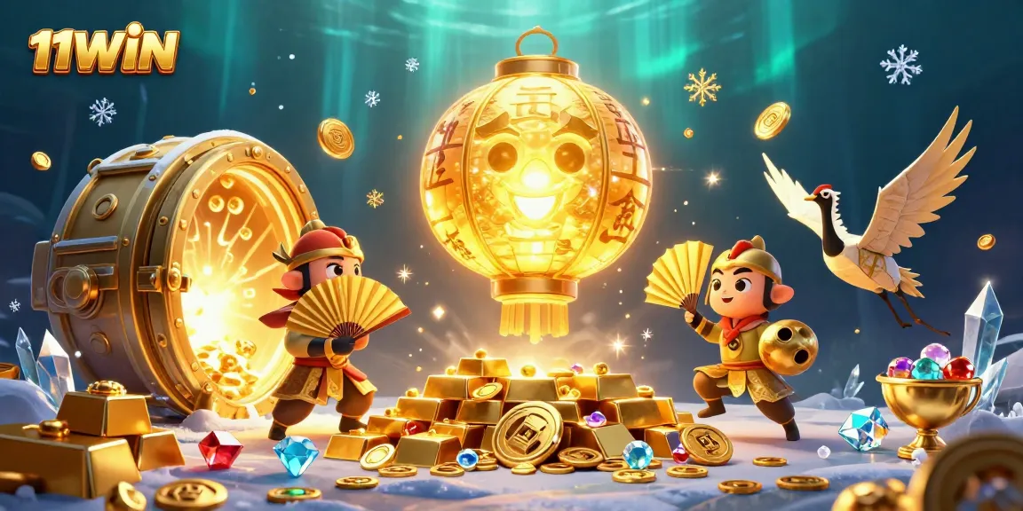 Experience thrilling gameplay at 11WIN with vibrant casino elements and enchanting characters.